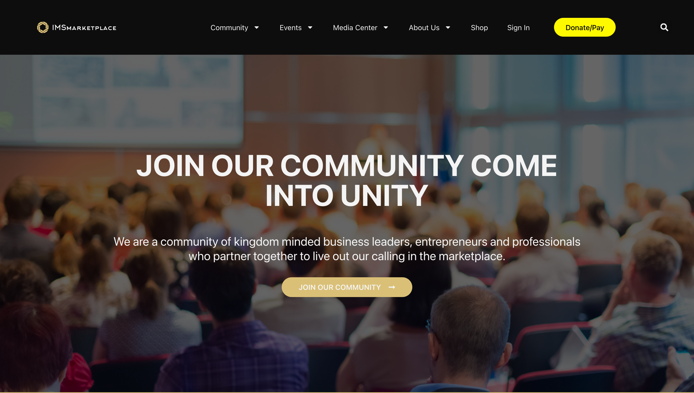 IMS Online community and marketplace preview